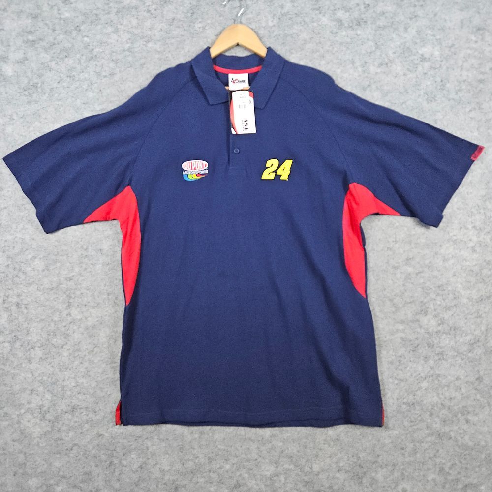 Chase Authentics 2007 Jeff Gordon Polo‎ Shirt Size XL Dupont NEW NWT Embroidered